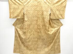 花更紗模様小紋着物アンサンブル